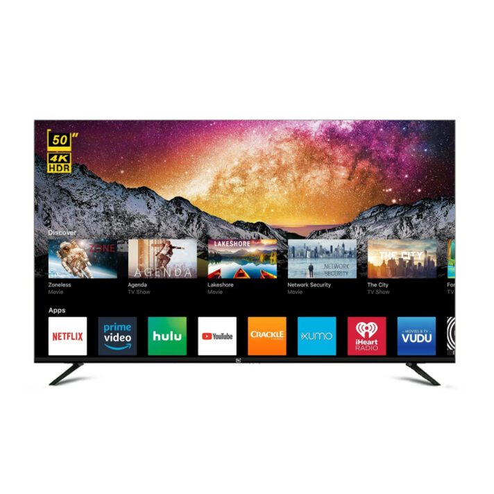 MI+ 50 inch Smart Android 4K UHD LED Frameless TV with Smart Remote
