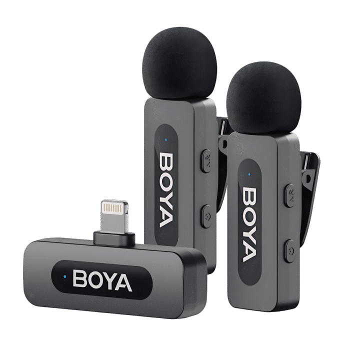 BOYA BY-V2 2.4 GHz Wireless Microphone System – Lightning