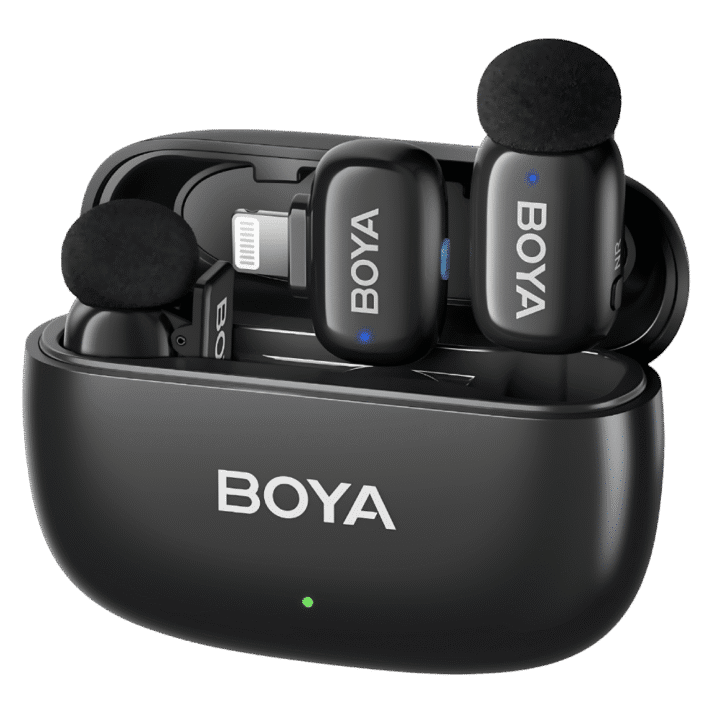 BOYA mini-15 2.4 GHz Ultra Mini Wireless Lightning Microphone