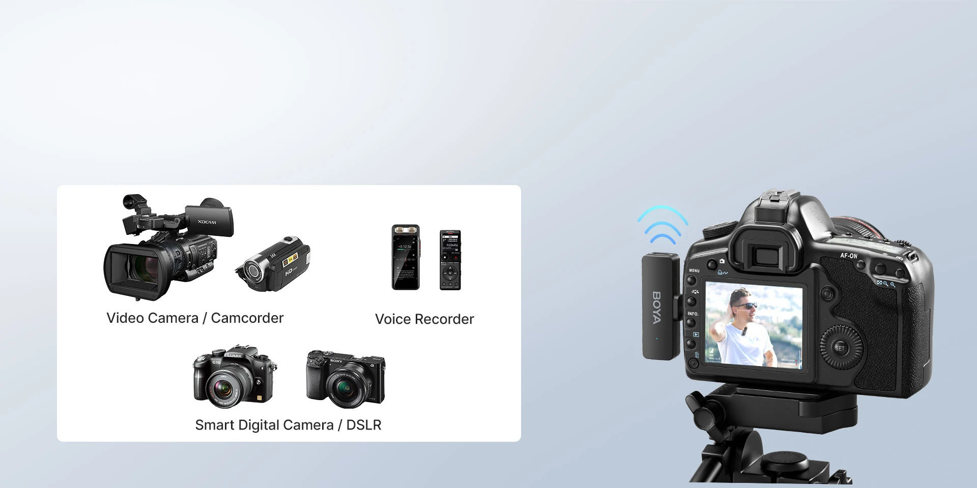 BOYA BY-V4U 4-Channel Mini Wireless Microphone Series – Type C BOYA