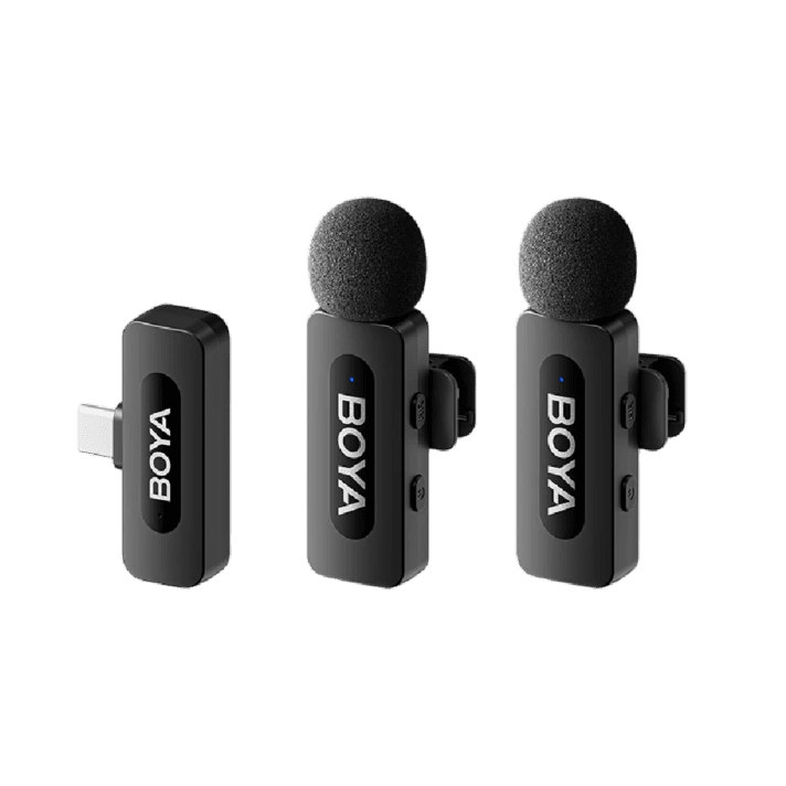Boya Type-C Connector BY-V20 2.4 GHZ Mini Wireless Microphone System