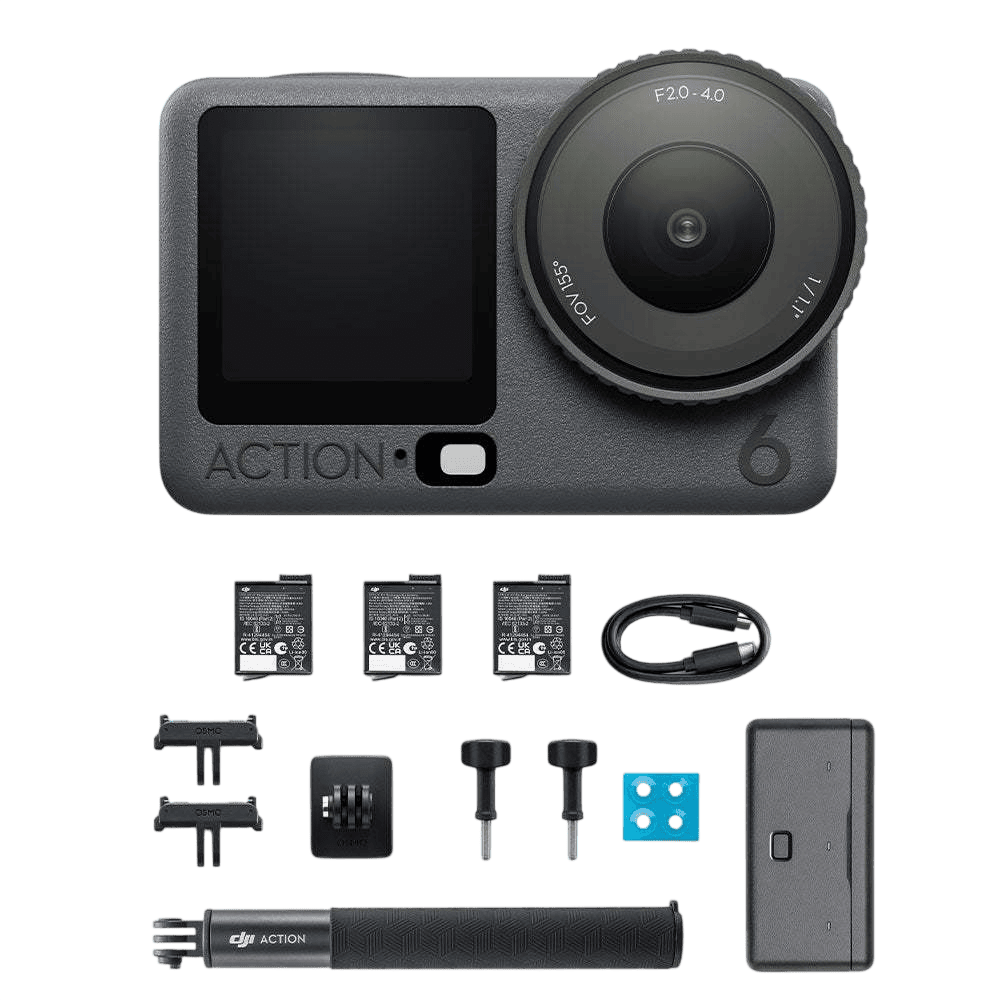 DJI Osmo Action 6 Adventure Combo 2 DJI Osmo Action 6 Adventure Combo