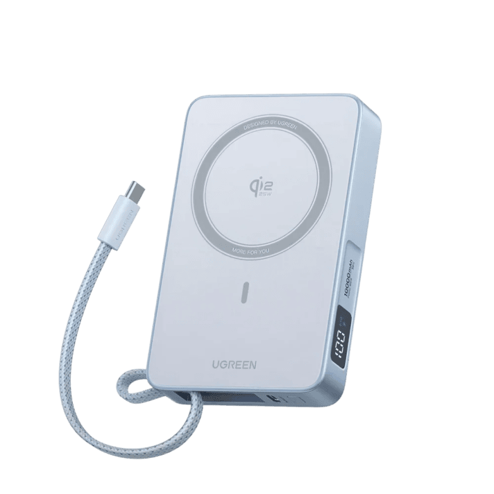 UGREEN 10000mAh 25W Qi2 Magflow Magnetic Wireless Power Bank