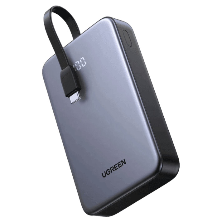UGREEN 20000mAh Power Bank with Built-in Type-C Cable Sri lanka